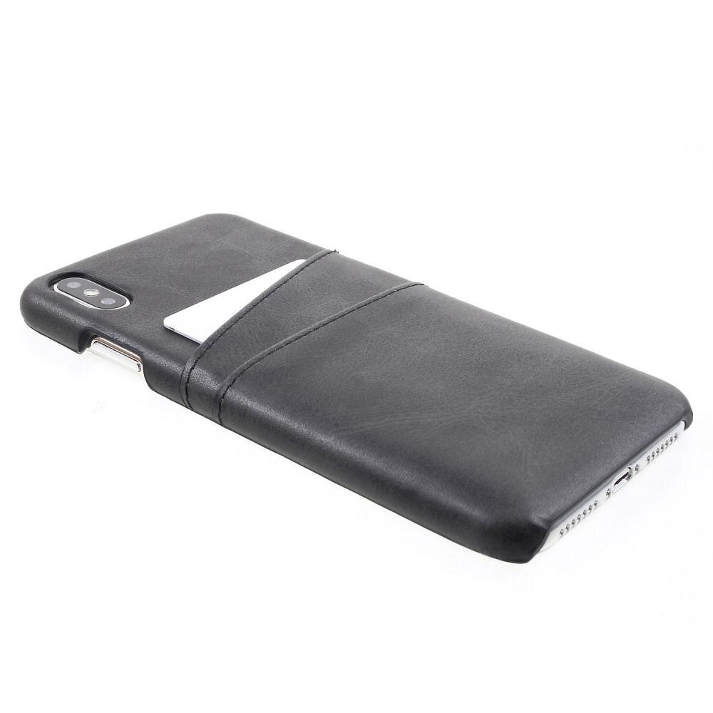 Cover Card Slots Apple iPhone Xs Max Nero