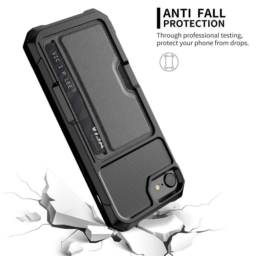 Cover Tough Card Case iPhone SE (2020) nero