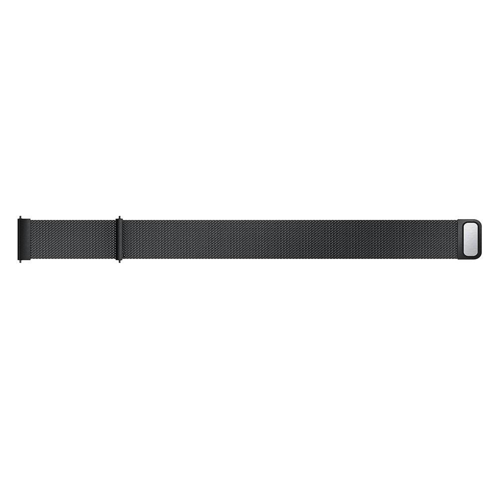 Cinturino in maglia milanese per Huawei Watch GT 2/3 42mm, nero