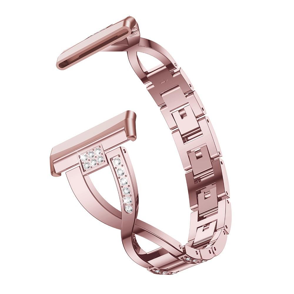 Cinturino Cristallo Fitbit Versa 3/Sense Pink