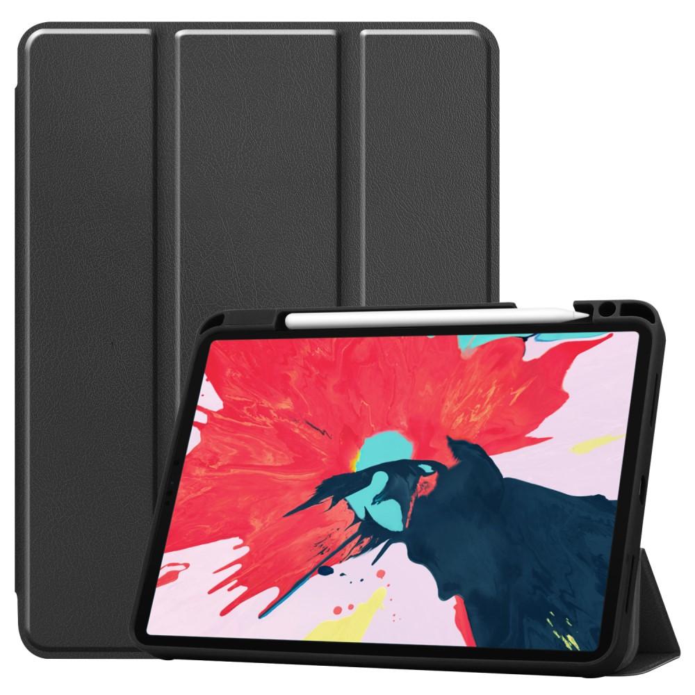 Cover Tri-Fold con portapenne iPad Pro 11 2018/2020 nero