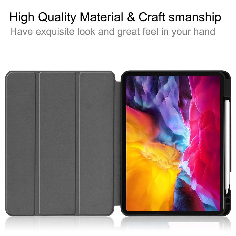 Cover Tri-Fold con portapenne iPad Pro 11 4th Gen (2022) nero