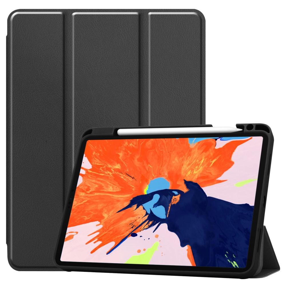 Cover Tri-Fold con portapenne iPad Pro 12.9 2018/2020 nero