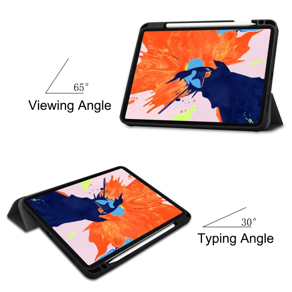 Cover Tri-Fold con portapenne iPad Pro 12.9 3rd Gen (2018) nero