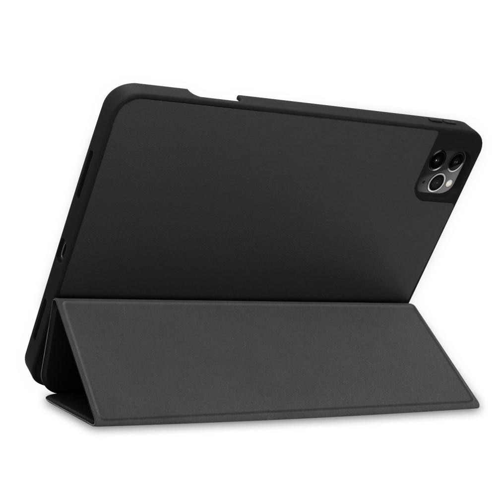 Cover Tri-Fold con portapenne iPad Pro 12.9 4th Gen (2020) nero