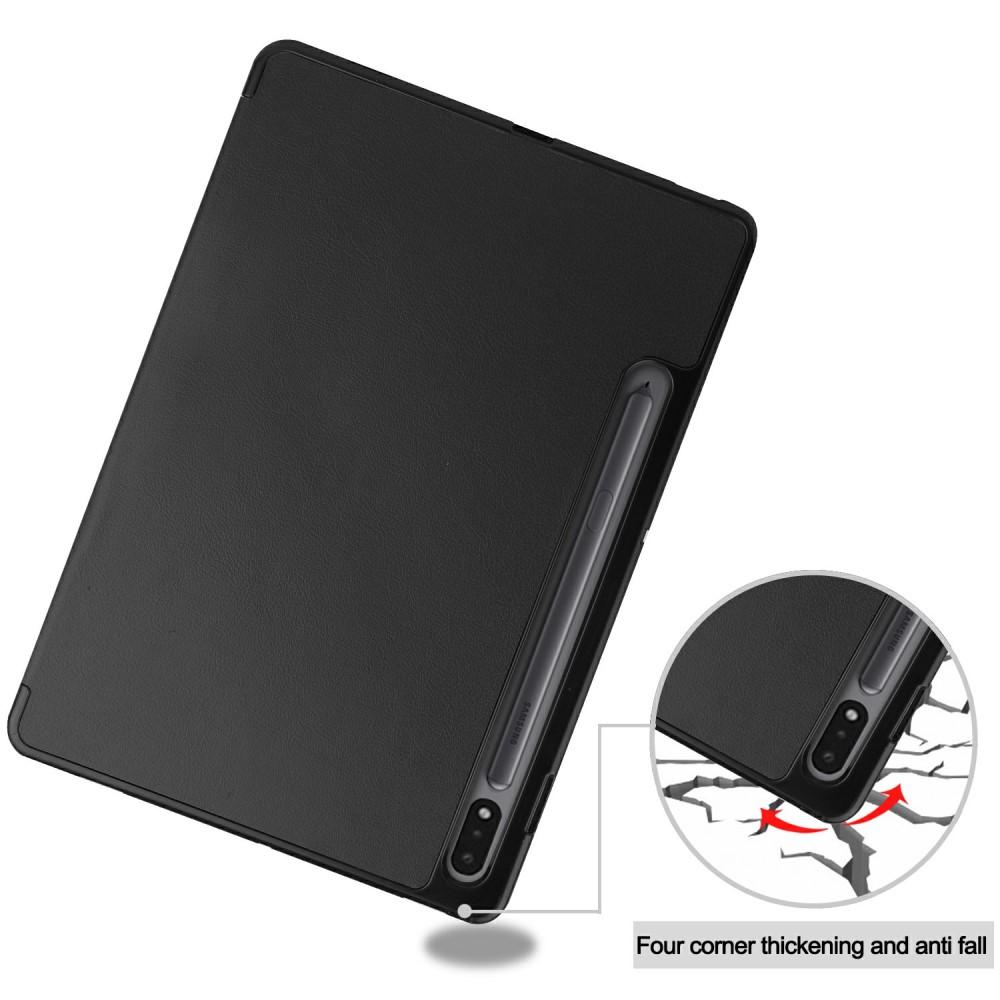 Cover Tri-Fold Samsung Galaxy Tab S7/S8 11.0 Nero