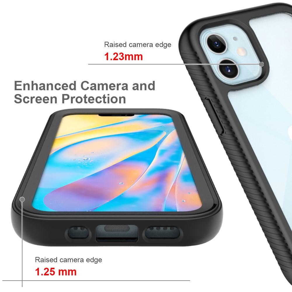 Cover protezione totale iPhone 12 Mini Nero