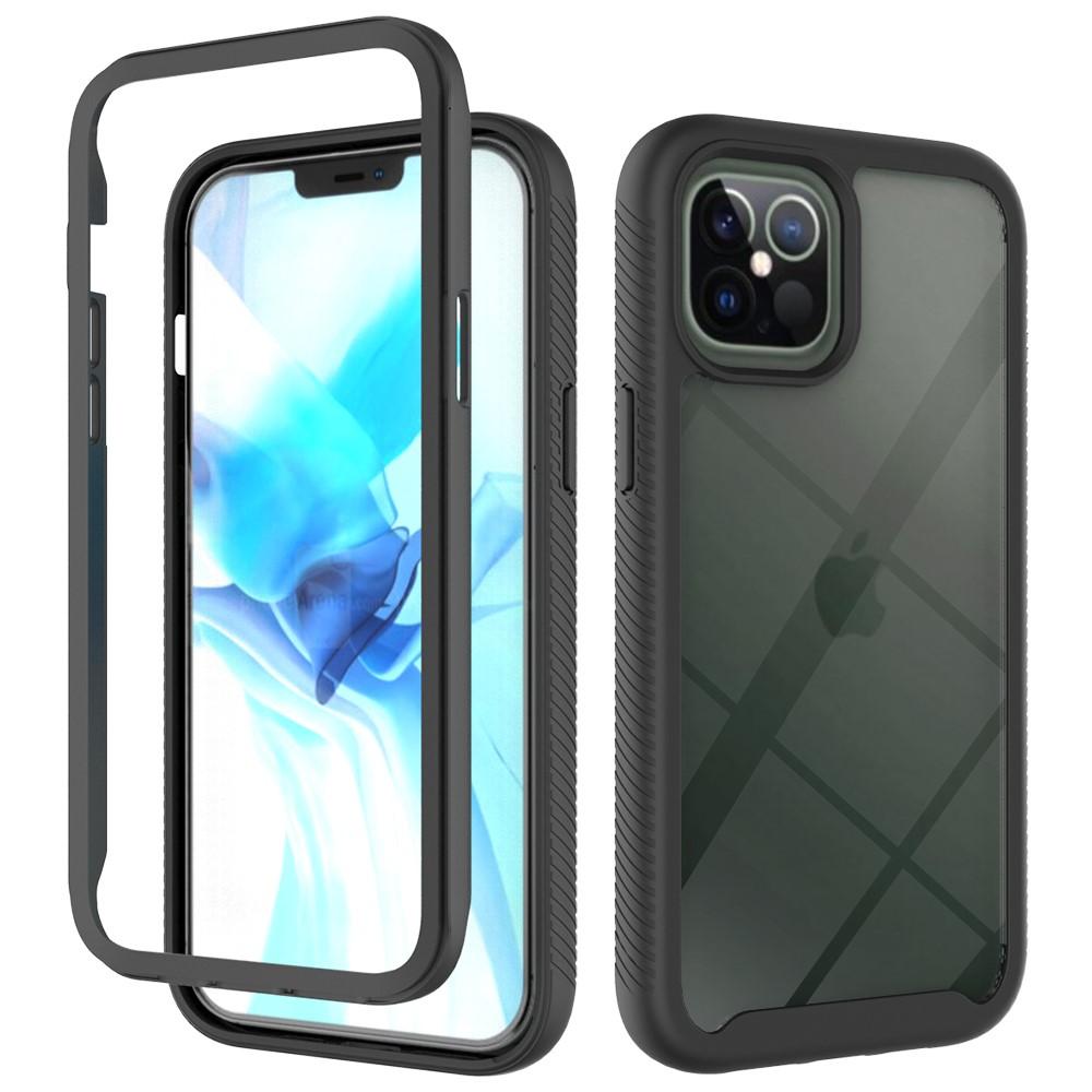 Cover protezione totale iPhone 12 Pro Max Nero