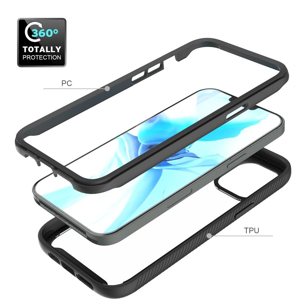 Cover protezione totale iPhone 12 Pro Max Nero