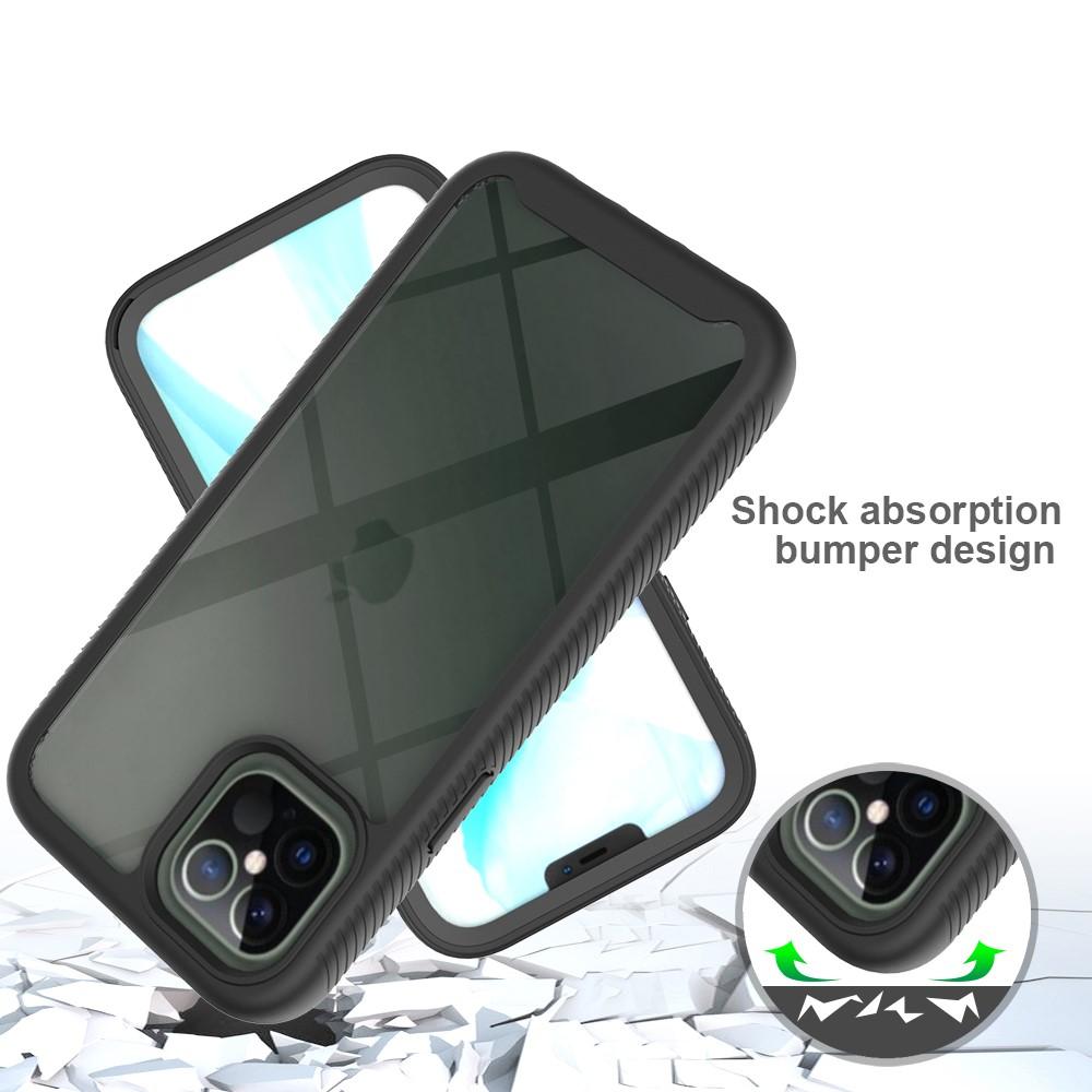 Cover protezione totale iPhone 12 Pro Max Nero