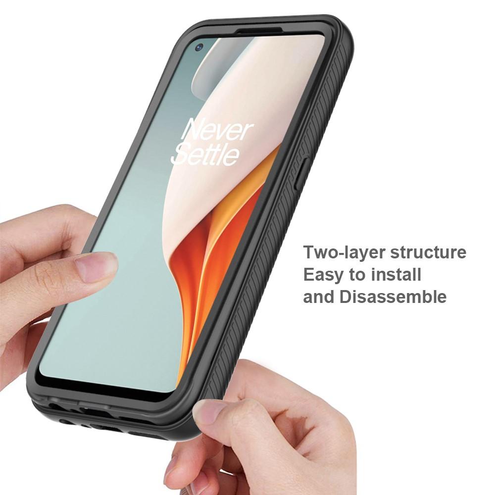 Cover protezione totale  OnePlus Nord N100 Nero