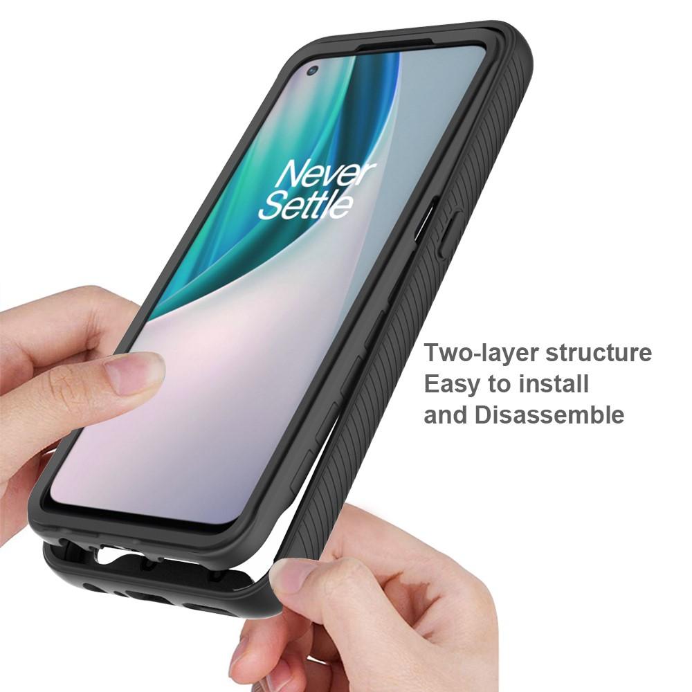 Cover protezione totale  OnePlus Nord N10 5G Nero