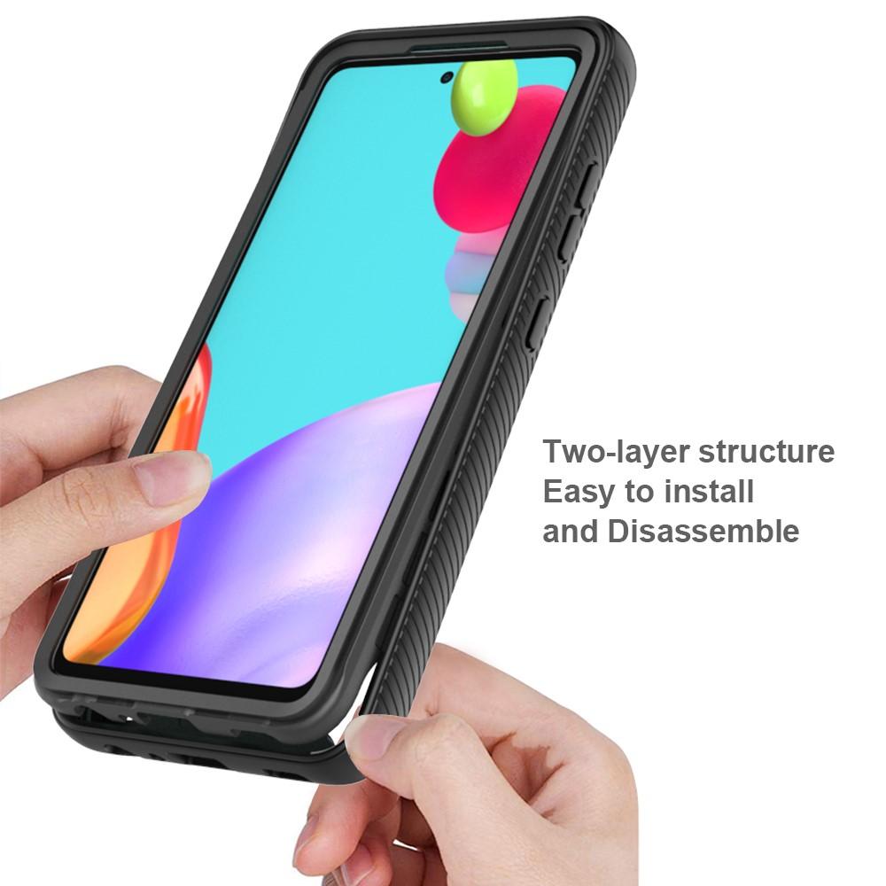 Cover protezione totale Samsung Galaxy A52 5G Nero