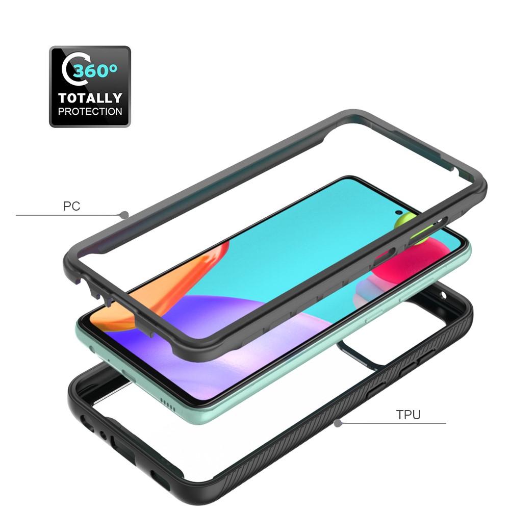 Cover protezione totale Samsung Galaxy A52 5G Nero