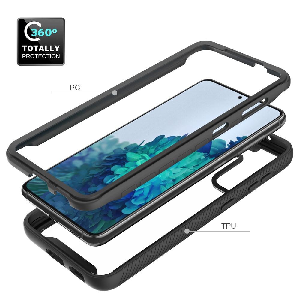 Cover protezione totale Samsung Galaxy S21 Nero