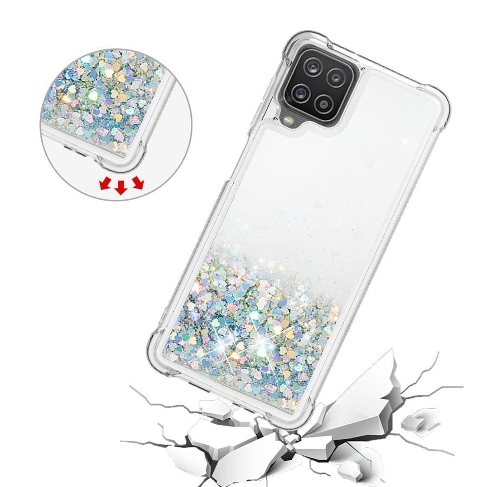 Cover Glitter Powder TPU Samsung Galaxy A12 5G D'argento