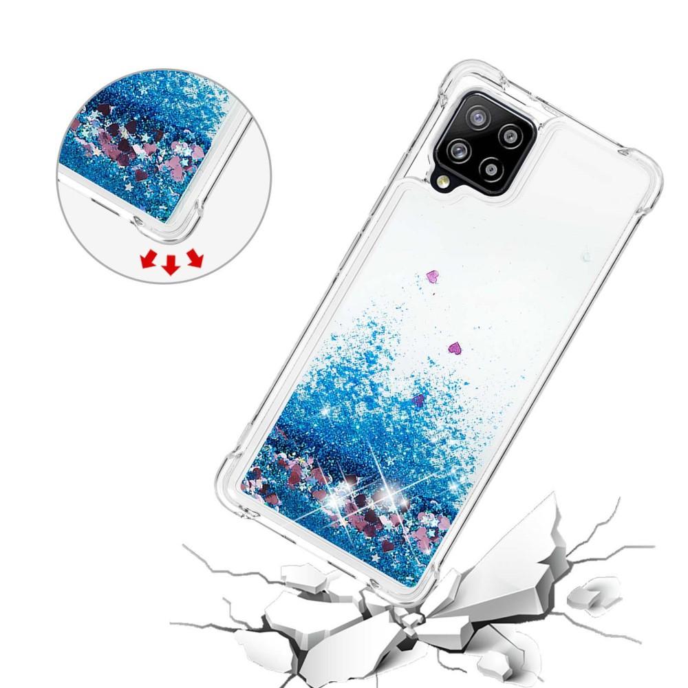 Cover Glitter Powder TPU Samsung Galaxy A42 Blu