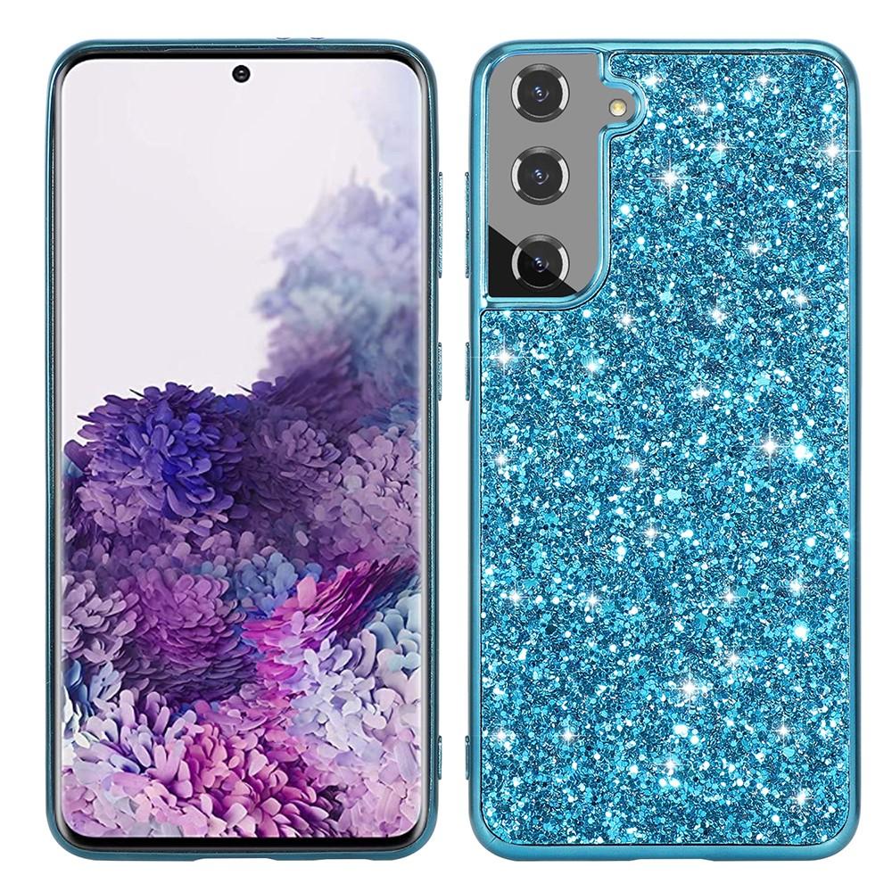 Cover Luccichio Samsung Galaxy S21 Blu