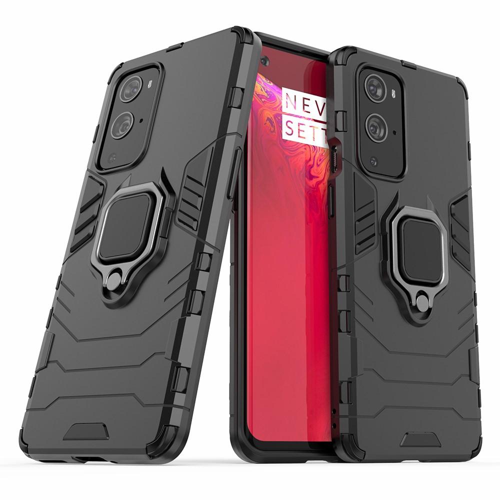 Cover ibride con anello OnePlus 9 Pro Nero