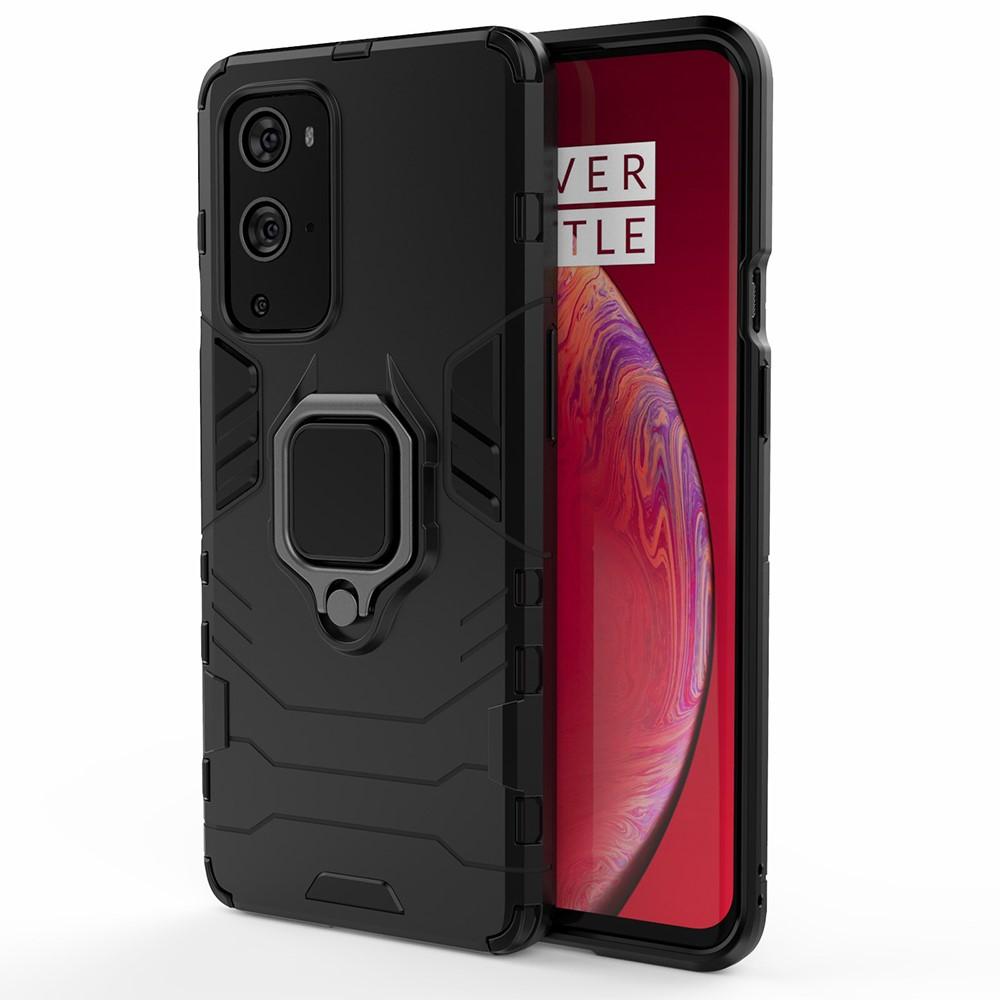 Cover ibride con anello OnePlus 9 Pro Nero