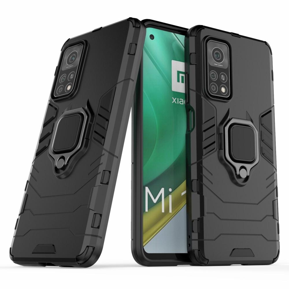 Cover ibride con anello Xiaomi Mi 10T/10T Pro Nero