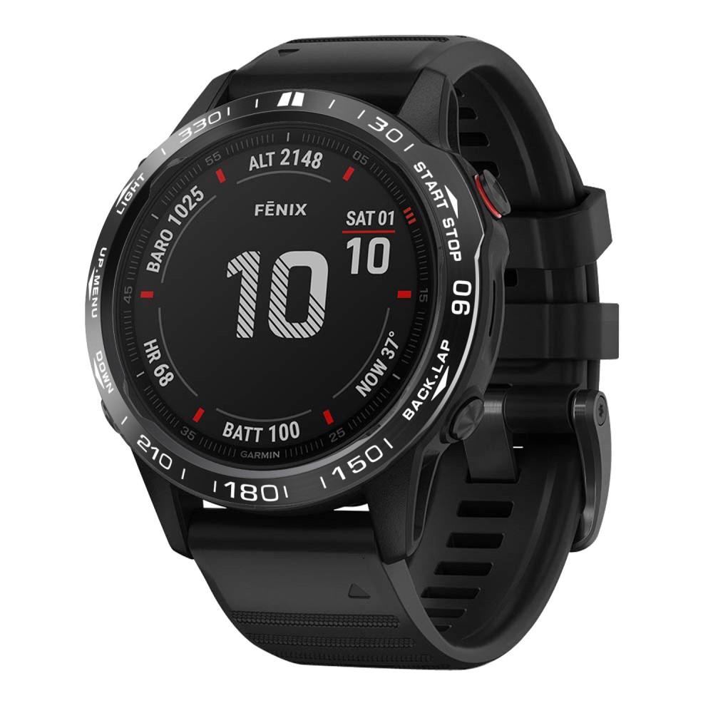 Anello lunetta Garmin Fenix 6X Nero