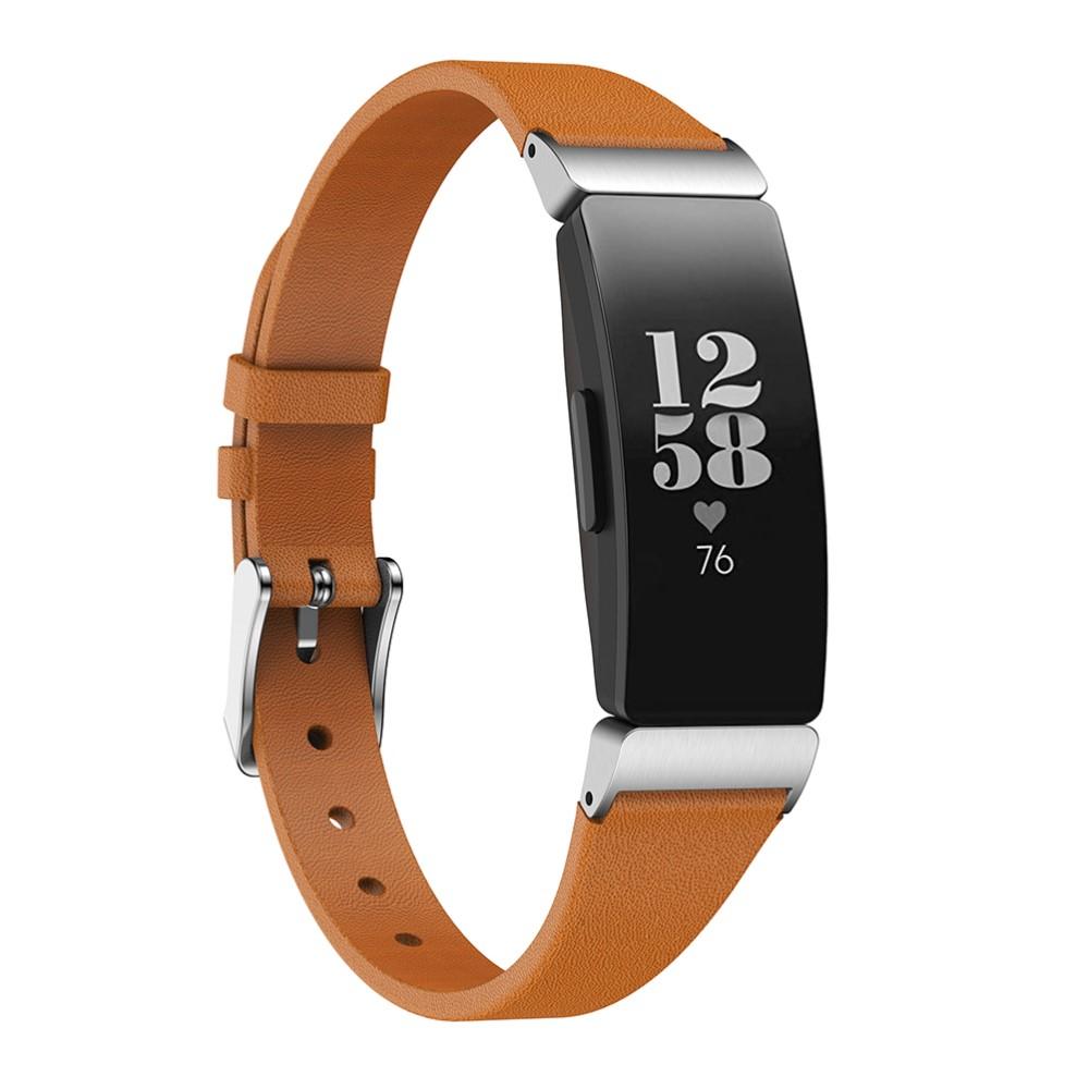 Cinturino in pelle Fitbit Inspire/Inspire 2 Marrone