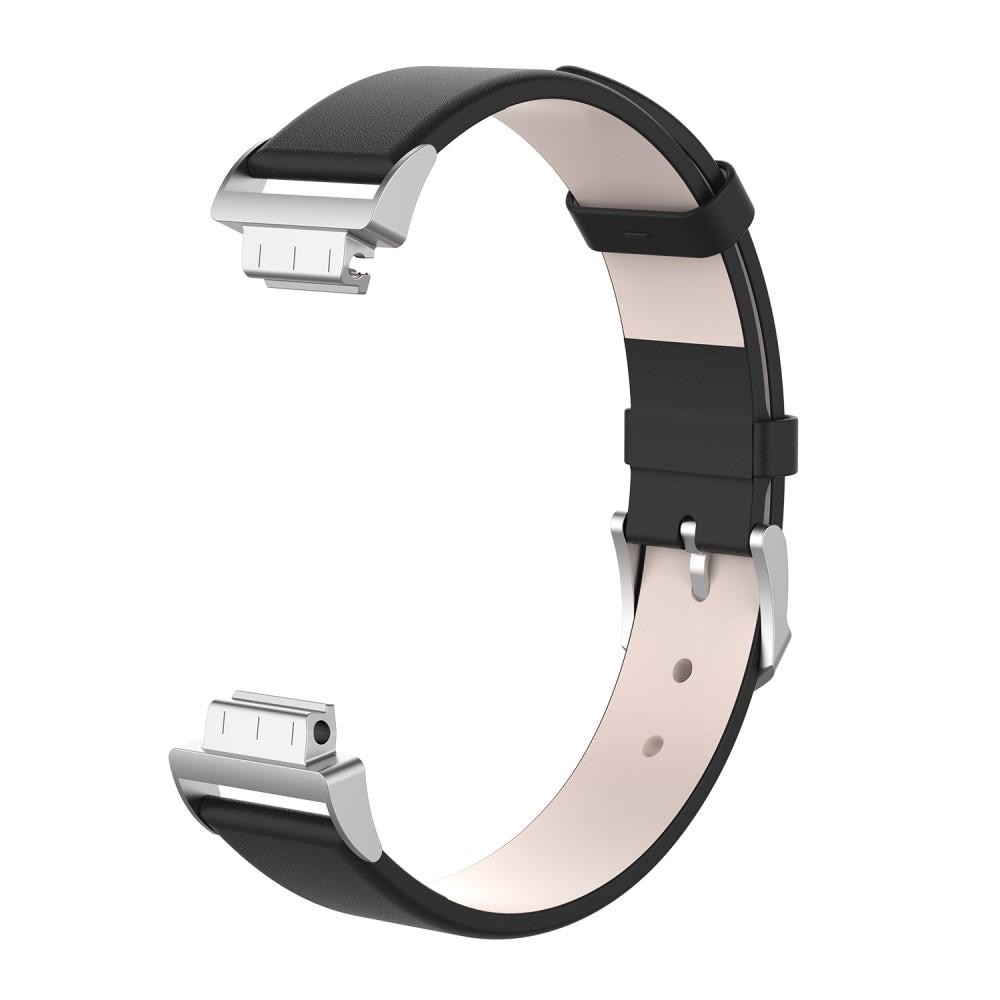Cinturino in pelle Fitbit Inspire/Inspire HR/Inspire 2 Nero