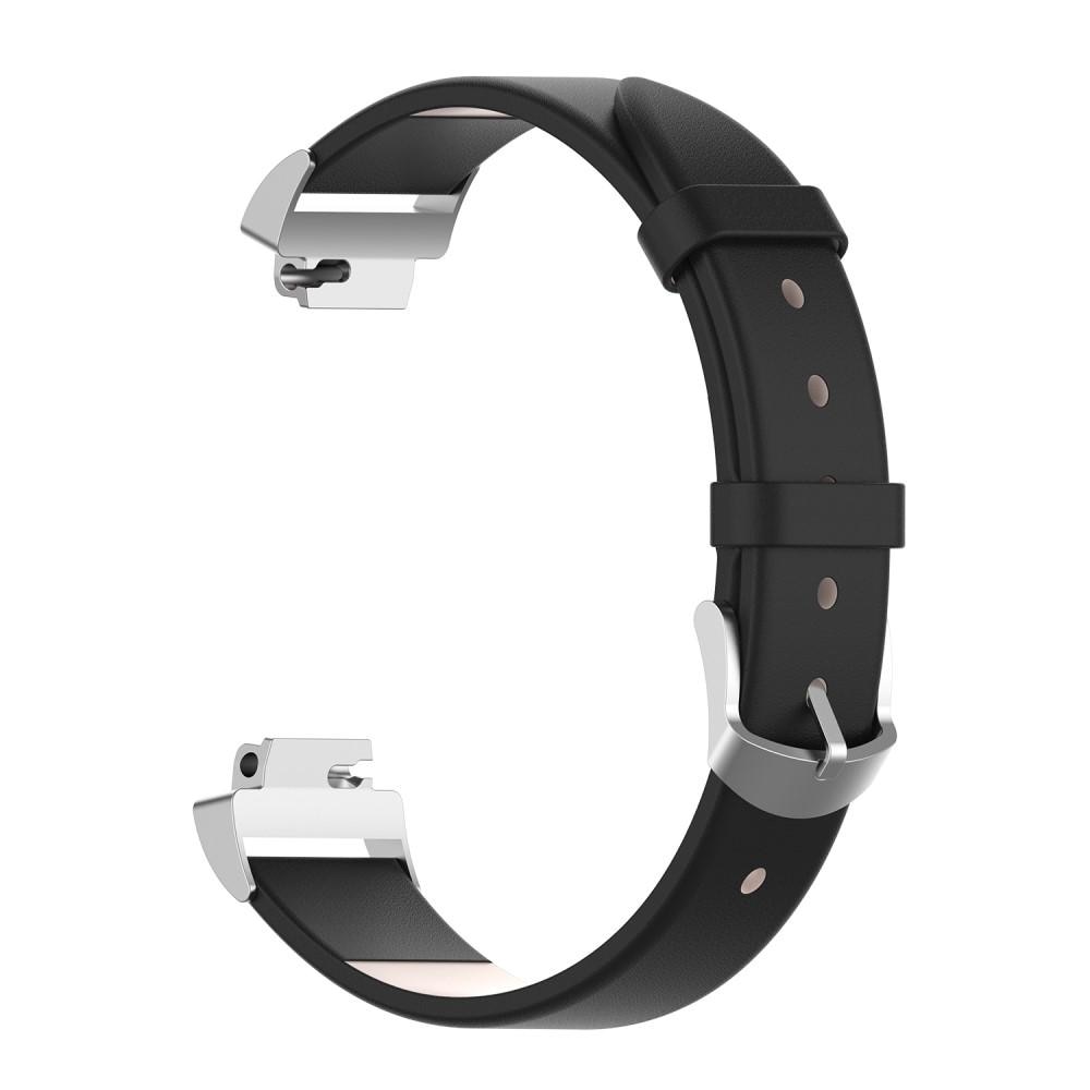 Cinturino in pelle Fitbit Inspire/Inspire HR/Inspire 2 Nero