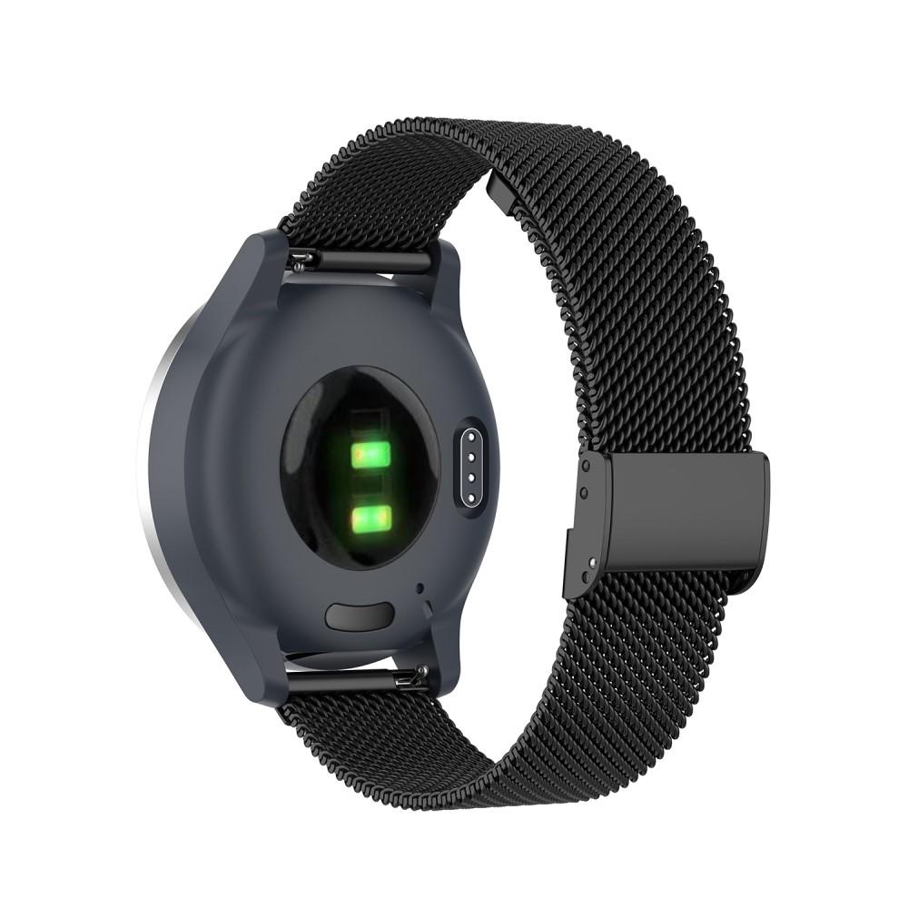 Cinturino in rete Garmin Vivoactive 4s Black