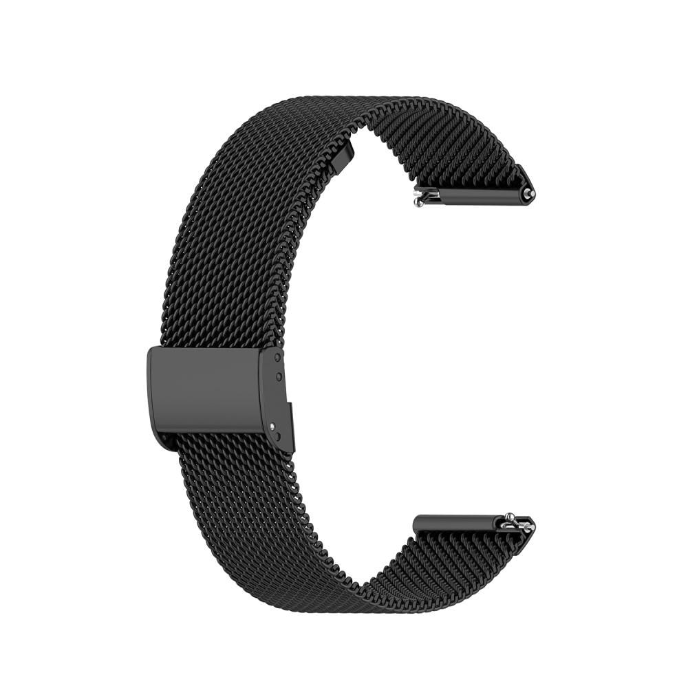 Cinturino in rete Garmin Vivoactive 4s Black