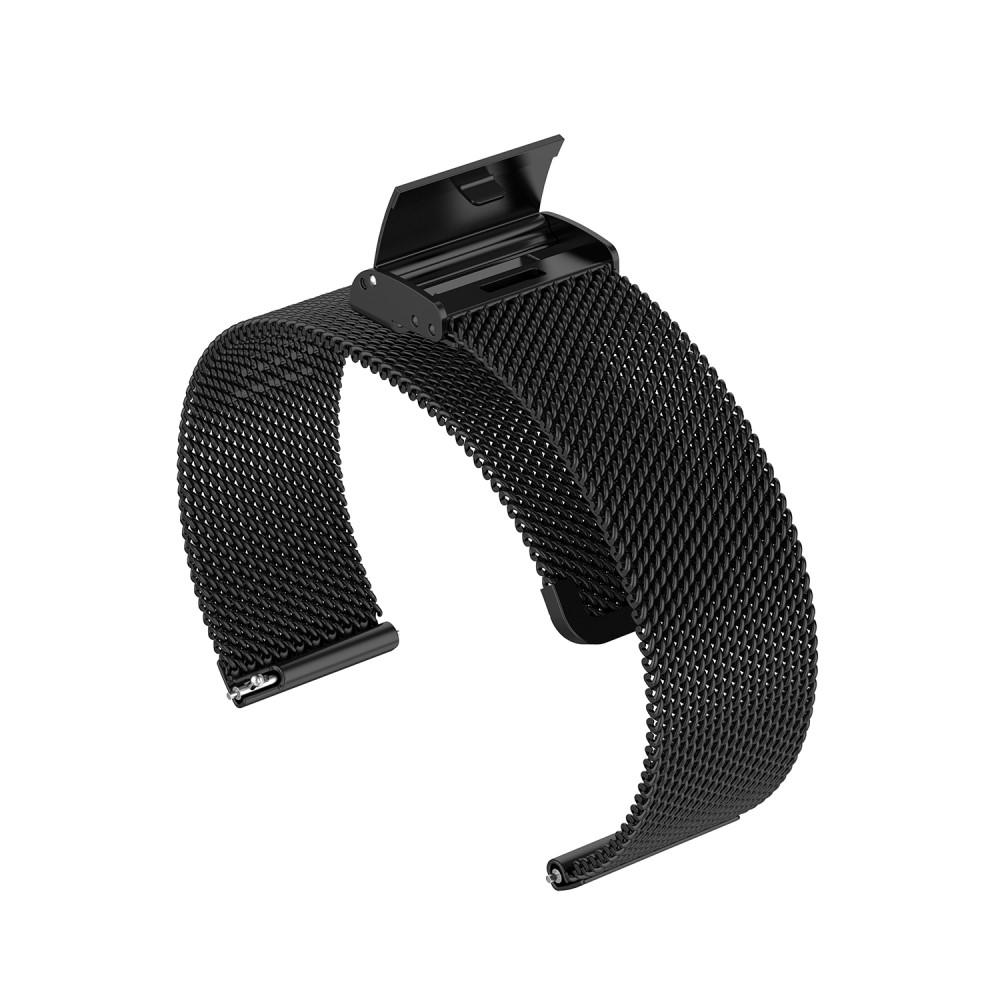 Cinturino in rete Withings ScanWatch 2 42mm, nero