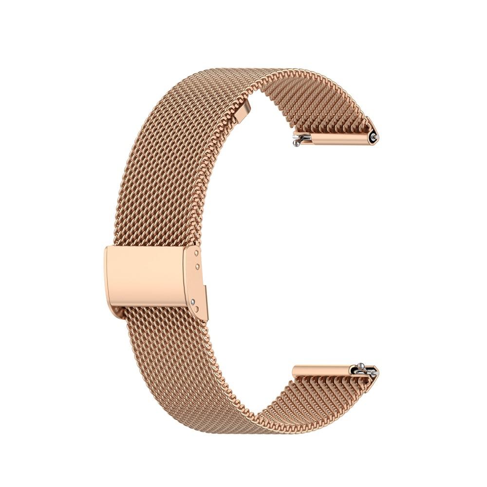 Cinturino in rete Garmin Venu 2s Rose Gold