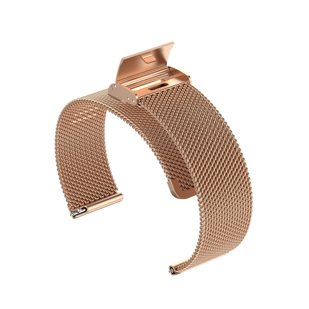 Cinturino in rete Garmin Forerunner 255S Rose Gold