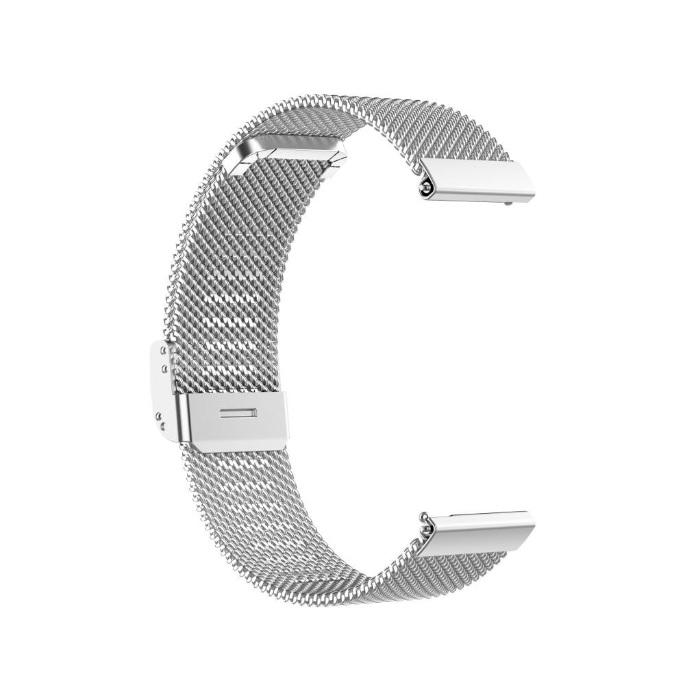 Cinturino in rete Withings ScanWatch Light Silver