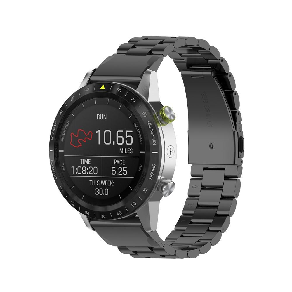 Cinturino in metallo Garmin Fenix 7X Pro nero