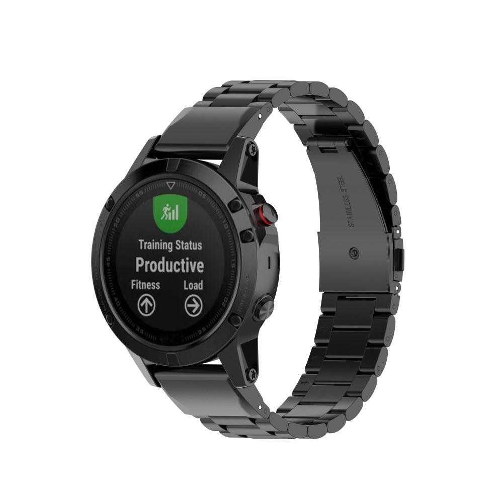 Cinturino in metallo Garmin Forerunner 955 nero