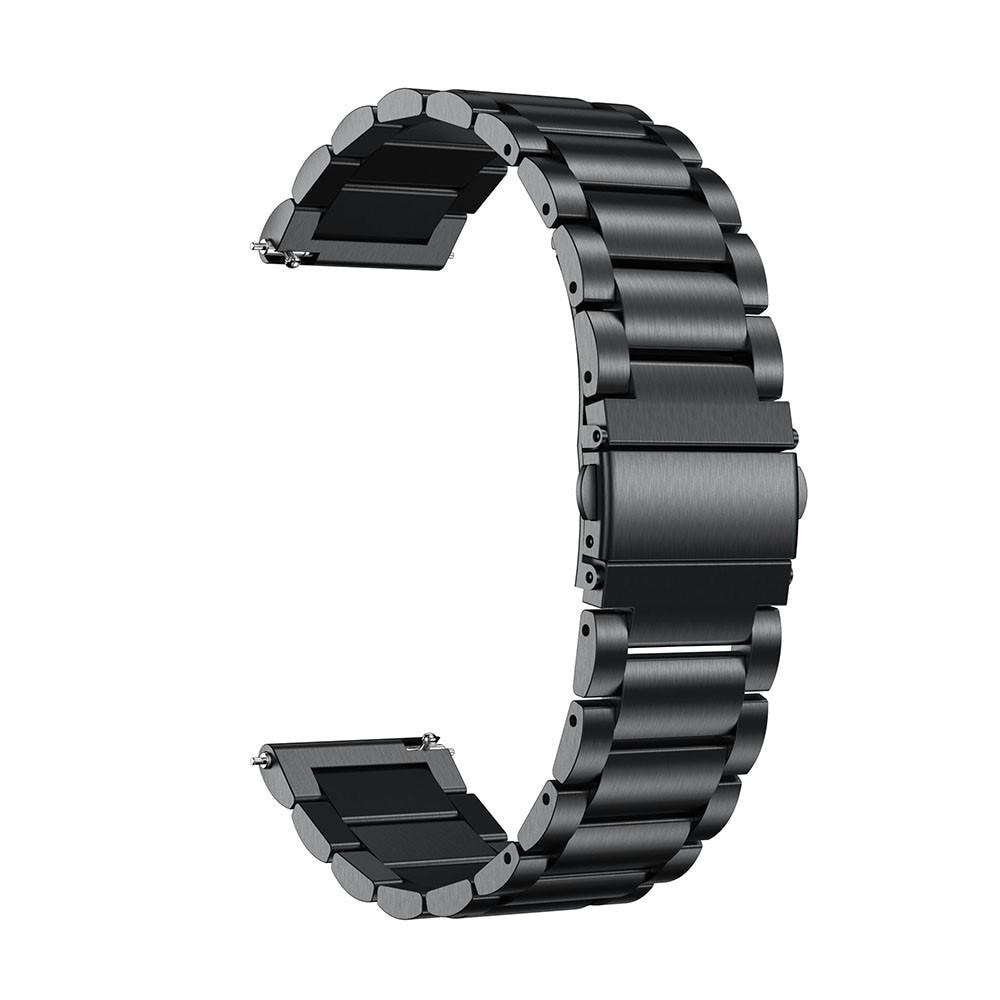 Cinturino in metallo Huawei Watch GT 2/3 42mm Nero