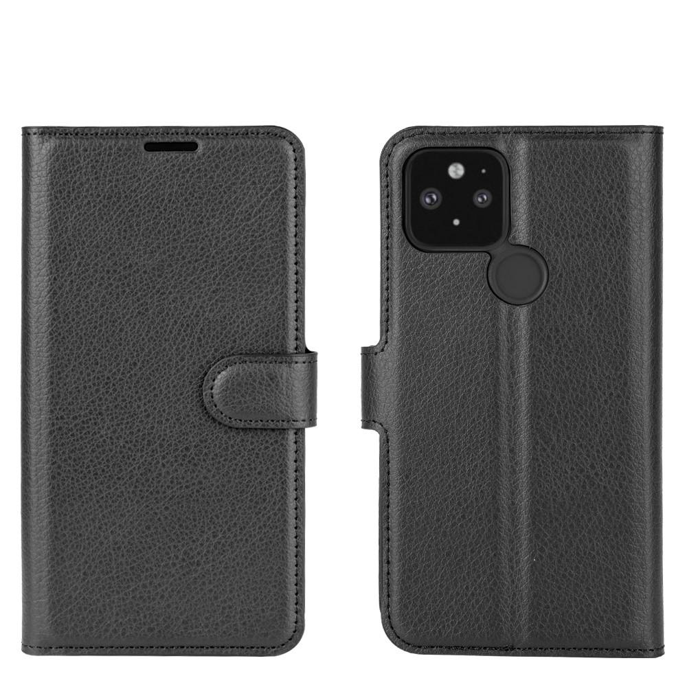 Cover portafoglio Google Pixel 4a 5G Nero