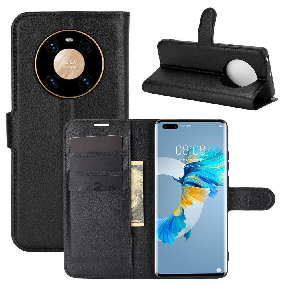 Cover portafoglio Huawei Mate 40 Pro Nero