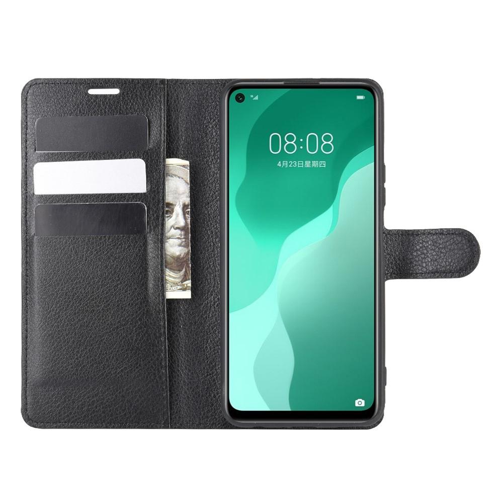 Cover portafoglio Huawei P40 Lite 5G Nero