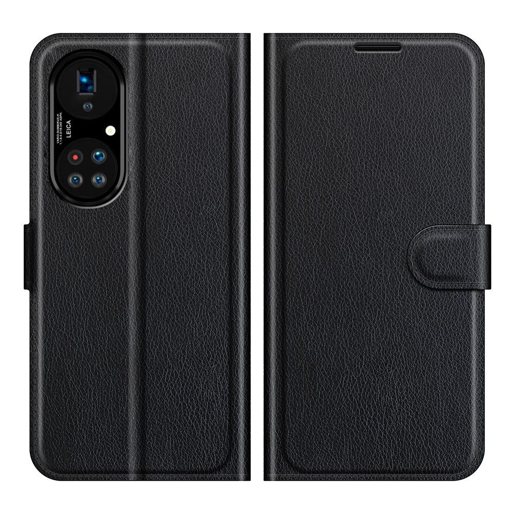 Cover portafoglio Huawei P50 Pro Nero