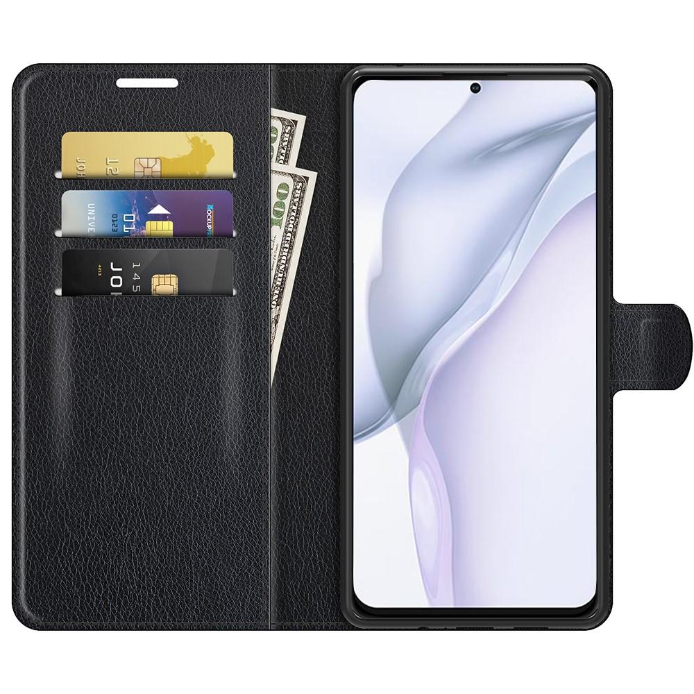 Cover portafoglio Huawei P50 Nero