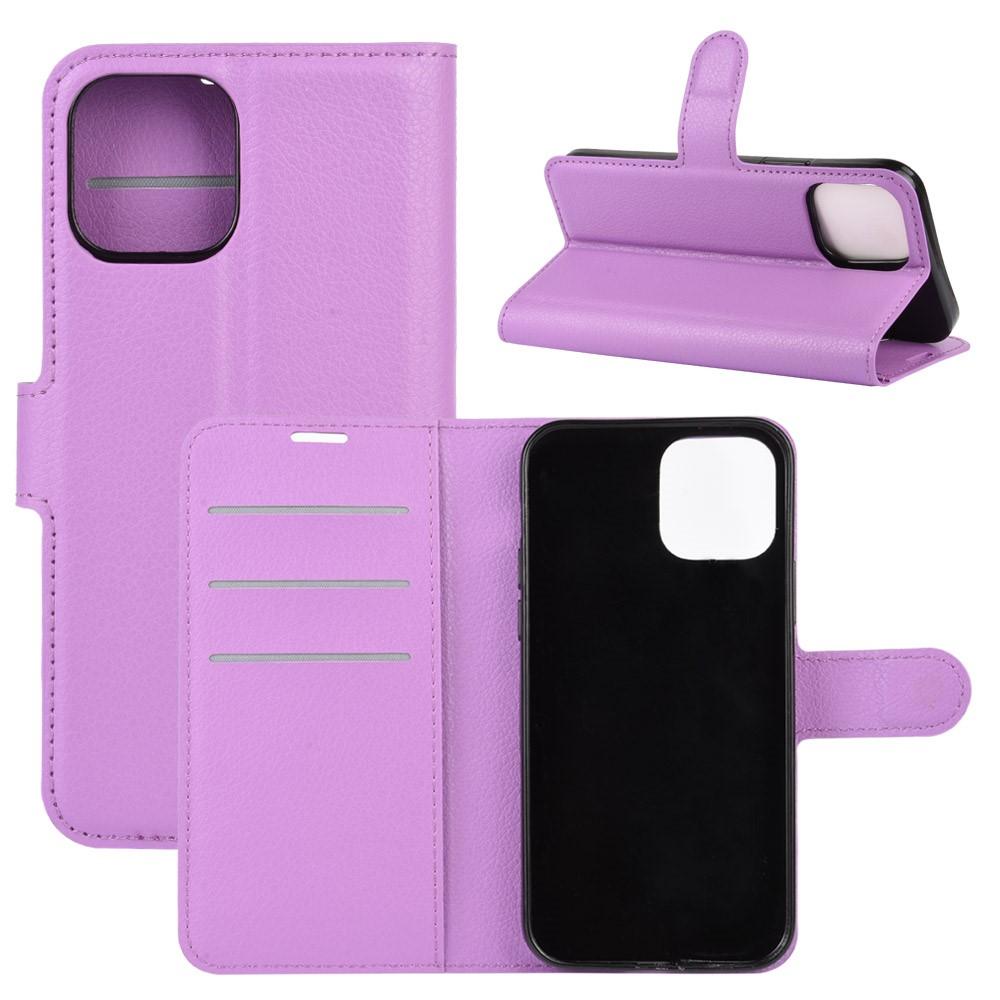 Cover portafoglio iPhone 12/12 Pro Viola