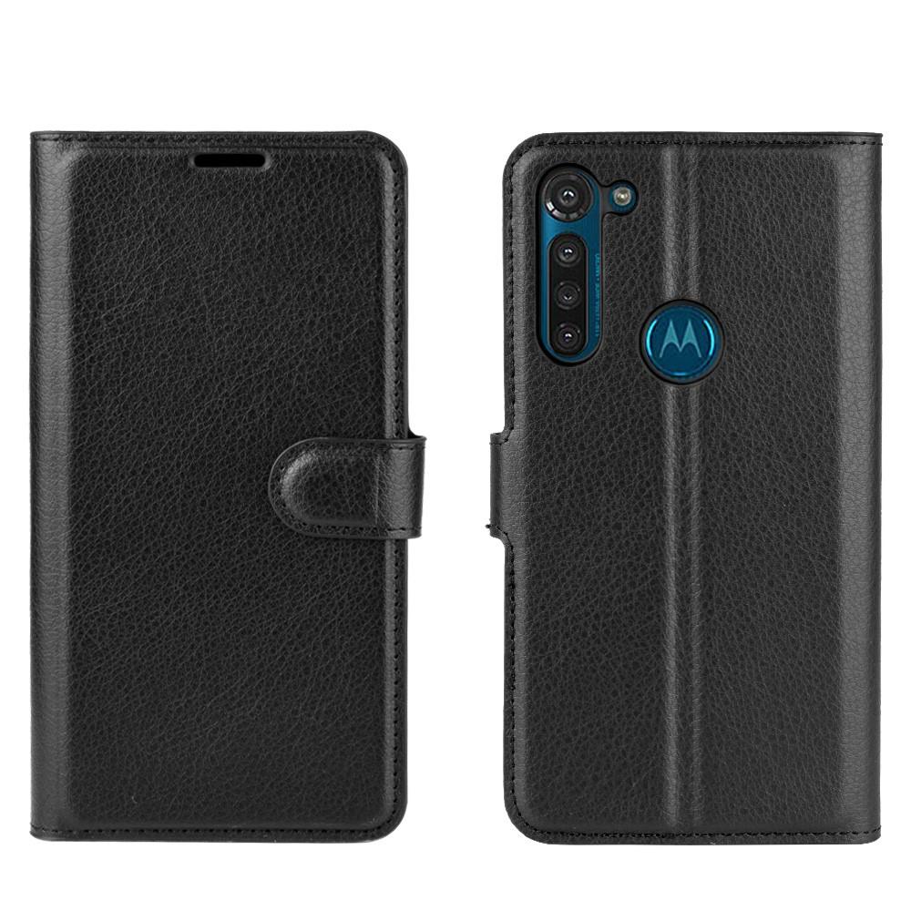 Cover portafoglio Motorola Moto G8 Power Nero