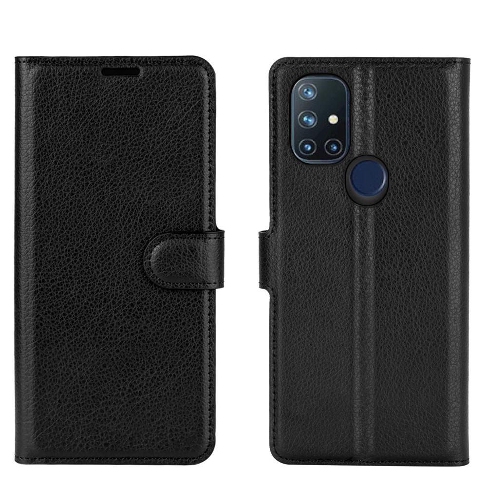Cover portafoglio  OnePlus Nord N10 5G Nero