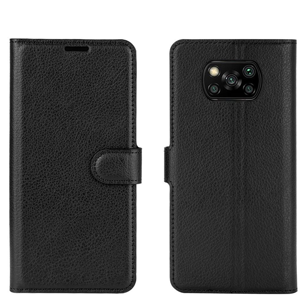 Cover portafoglio Xiaomi Poco X3 NFC Nero