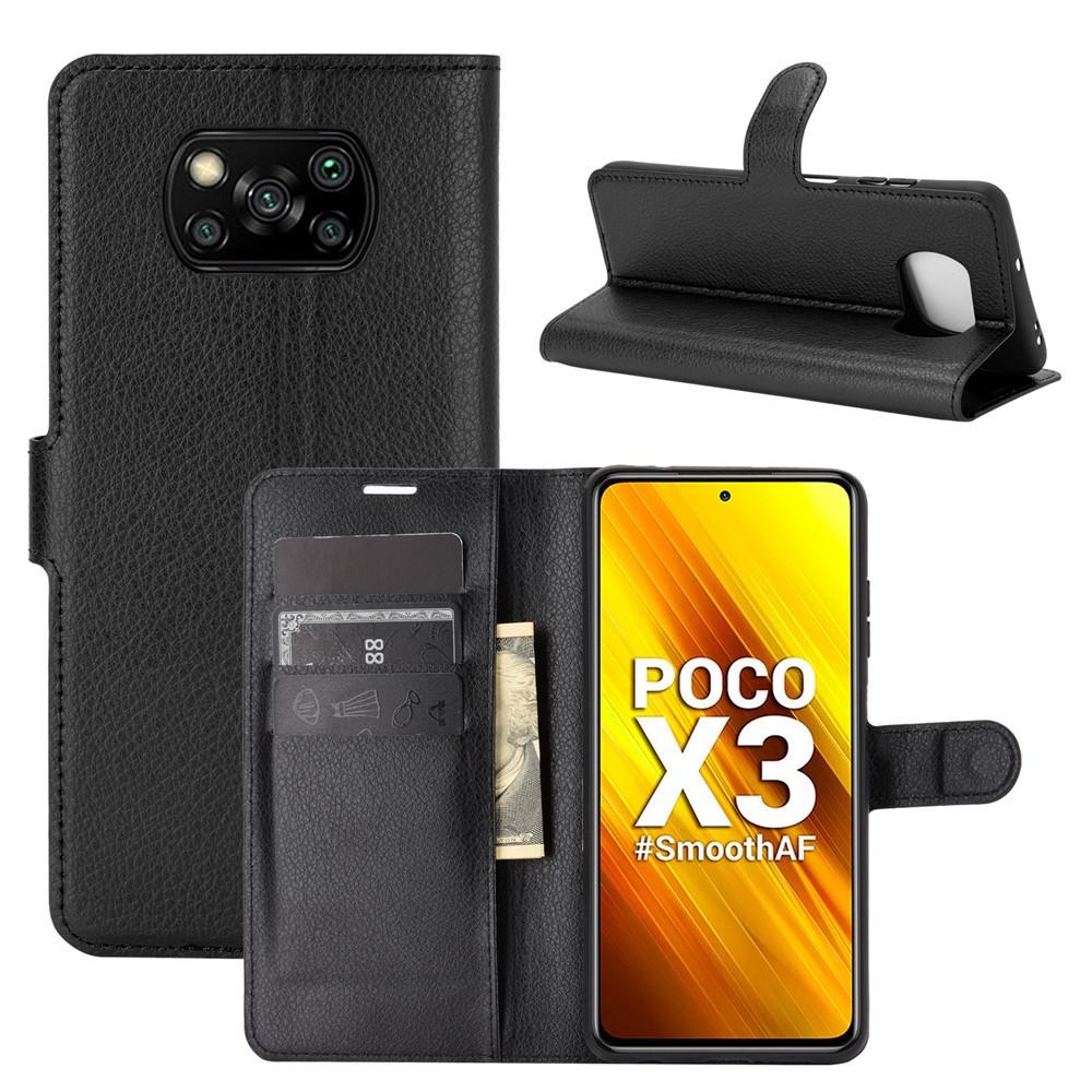 Cover portafoglio Xiaomi Poco X3 NFC Nero