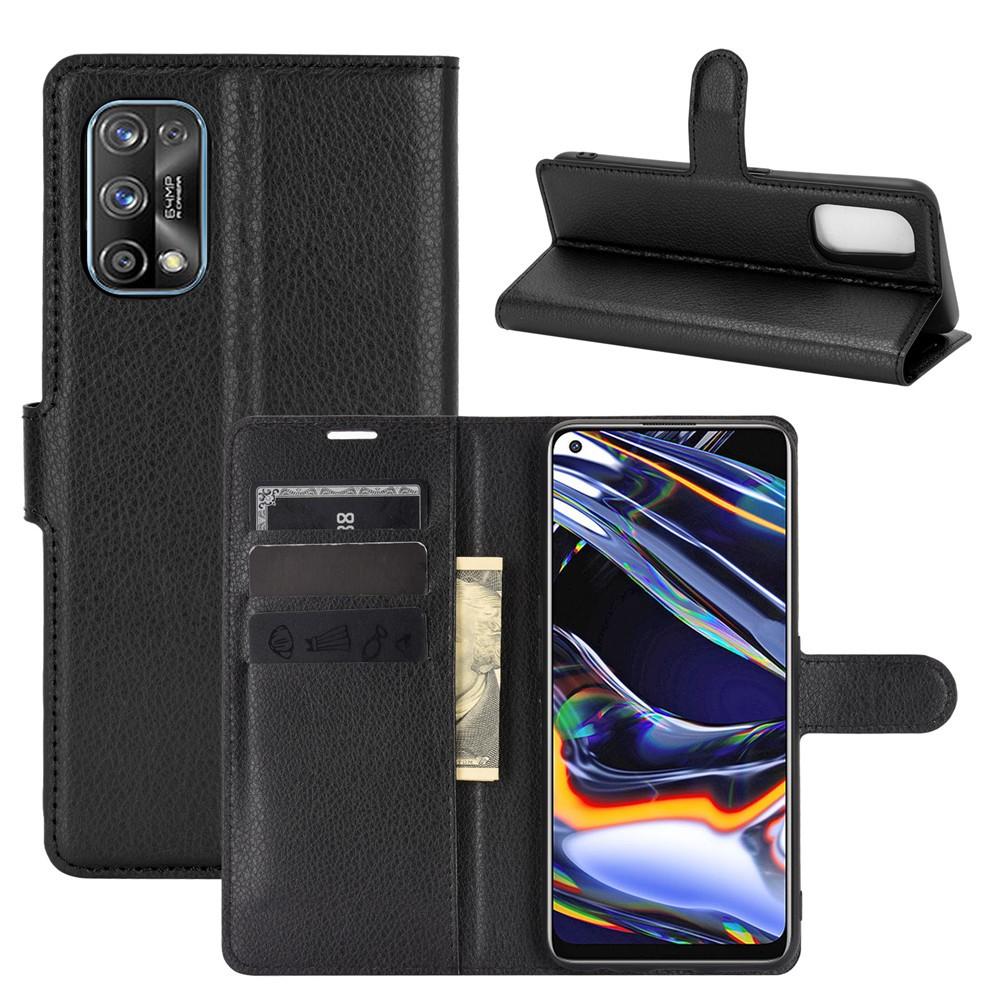 Cover portafoglio Realme 7 Pro Nero