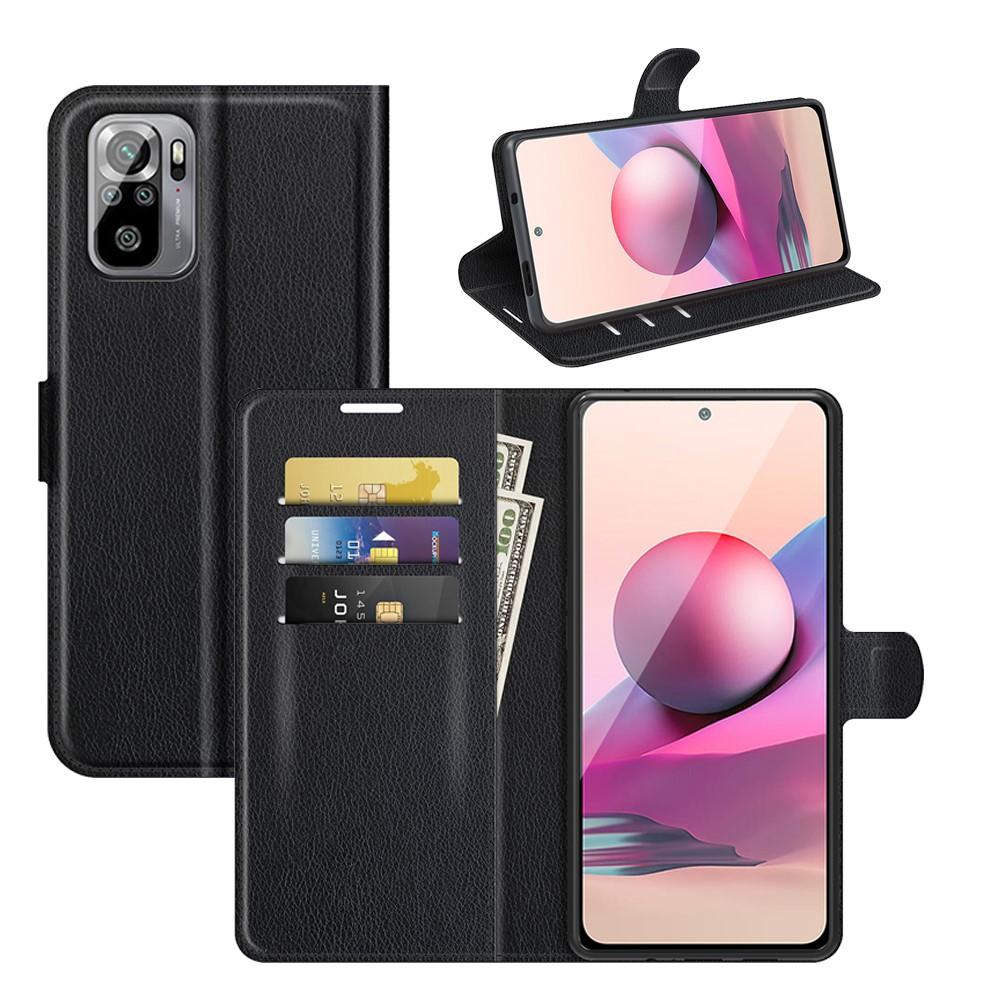 Cover portafoglio Xiaomi Redmi Note 10/Note 10S Nero